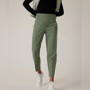 ATHLETA ENDLESS HIGH RISE PANT Moss Green